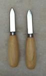 French Oyster Knife With Wooden Handle For Sea Food Shell Opener