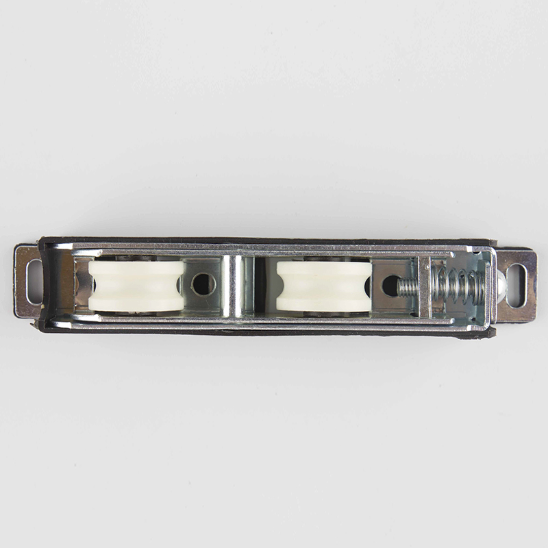Sliding Door Plastic Hanging Roller with Double Wheels and Stainless Steel Material