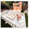 Buy cheap Children Soft Play Kids Indoor White Inflatable Bounce House With Mat Fence from wholesalers