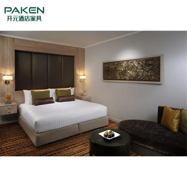 Buy cheap ODM Customized Size 4 Star Hotel Solid Wood Bedroom Sets from wholesalers