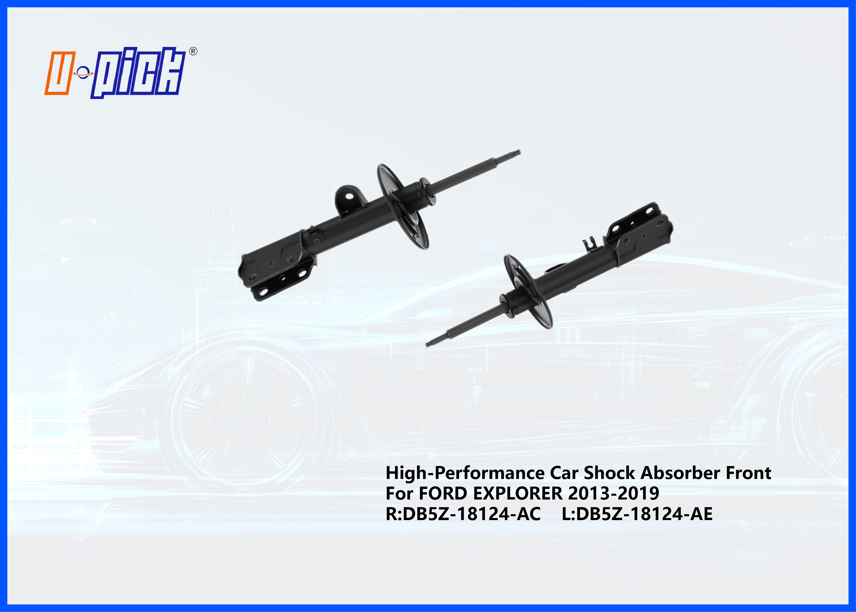 High-Performance Car Shock Absorber Front For FORD EXPLORER 2013-2019 R:DB5Z-18124-AC L:DB5Z-18124-AE