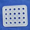 Buy cheap Professional Custom High Temperature Resistance Frosted Perforated Quartz Glass Sheet from wholesalers