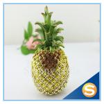 Shinny Gifts Shiny Diamond Pineapple Shape Trinket Box Full Diamond Gift Box