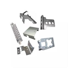 Iron Fixed Seat CNC Stamping Parts Anodized Metal Frame Components