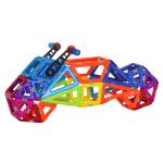 Colorful Educational Magnetic Building Blocks 249Pcs For Kindergarten Teaching