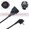 Buy cheap French Type Heavy Duty Outdoor/Indoor Extension Cord Cable CE Passed 20/50/100ft from wholesalers