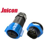 Buy cheap Blue Waterproof Data Connector , UL Approved 10 Gauge Waterproof Connector product