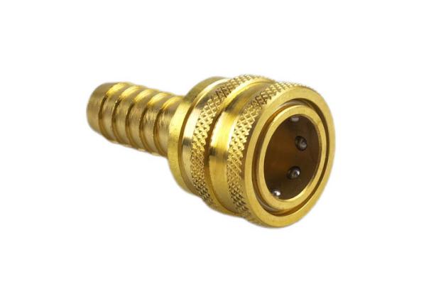 Buy cheap 0.75'' Straight Through Coupler , Brass Straight Coupling from wholesalers