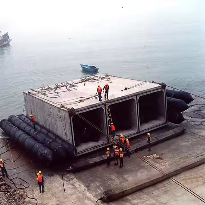 Durable Inflatable Ship Launching Marine Airbags Rubber