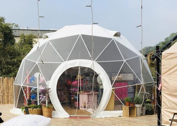 Quality Wedding Party Geo Dome Tent Geodesic Inflatable Tent Portable Weatherproof for sale