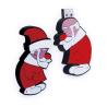 Buy cheap Santa Claus PVC USB Flash Drives for Chistmas Gifts 2GB 4GB 8GB from wholesalers