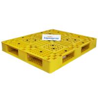 Buy cheap Light HDPE PP Injection Moulded Plastic Pallets 1500x1500mm Yellow product