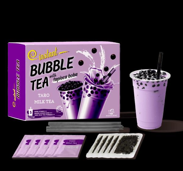 Buy cheap Instant tapical pearls Brown Sugar Boba Tea - Taro Flavor - Classic Milk Tea Set 500G 24 Boxes Per Case from wholesalers