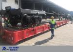 GOST Standard Container Flatbed Rail Car 1520mm Railway Gauge In CIS Countries