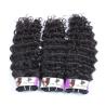 Buy cheap Black Rose wholesale grade 7A Deep Wave peruvian virgin human hair from wholesalers