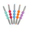 Buy cheap Light Blue 54cm Slipfree Massage Roller Ball Stick 3 Ball Eco Friendly PP Material from wholesalers