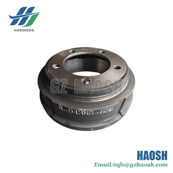 Buy cheap 8943856501 8-94385650-1 Brake Drum 5 Holes For Isuzu NPR 4BE1 4JH1 from wholesalers