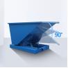 Buy cheap Metal Self Dumping Hopper Tipping Bins 2 Yard Standard 6000 Lb Capacity from wholesalers