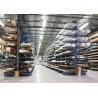 Buy cheap PVC Pipe Storage Steel Cantilever Sheet Metal Rack , Cantilever Arm Rack For Timber Storage from wholesalers