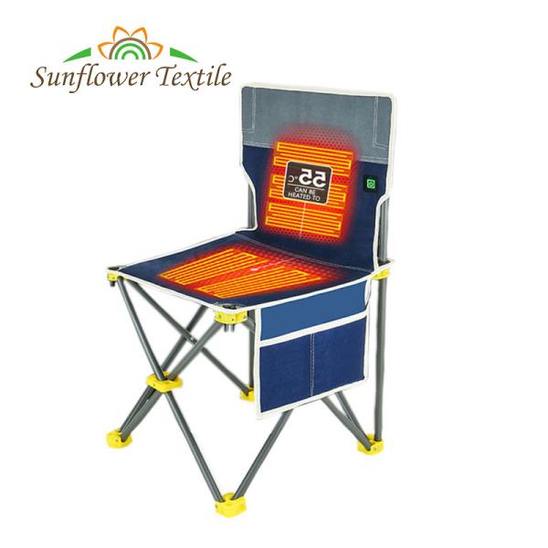 Buy cheap 45cm Heated Folding Camp Chair Hunting And Fishing Camping 150kg from wholesalers