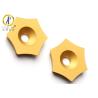 Buy cheap Six Sided Hexagonal Carbide OD External Scarfing Inserts ROMX from wholesalers