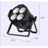 Buy cheap 1- 200W/250W 4 Eye COB Face Light For Stage Show Video Studio 60000 Hours Working Time from wholesalers