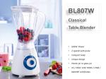 Buy cheap 600W 1.5 L BL807 Plastic / Glass Jar Food Blender from wholesalers