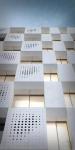 Office Building Aluminum Window Grilles Metal Perforated Plate 600 X 600MM