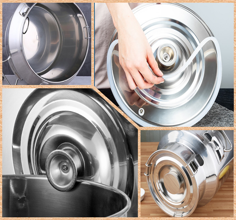 40L portable oil drum oil storage 304 Stainless steel 1.0mm milk can