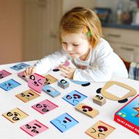 Buy cheap Expression Puzzle Blocks Face-Changing Expressions Matching Early Educational product