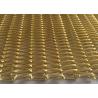 Buy cheap PVD Copper Curtain Metal Spiral Wire Mesh Oxidation Resistance from wholesalers