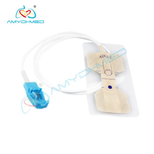 Buy cheap 8 Pin Disposable Pulse Oximeter Finger Sensor Compatible Datex Pvc Cable from wholesalers