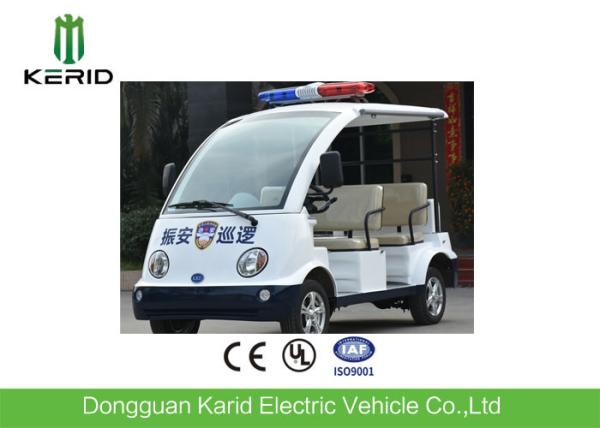 Battery Operated 4 Wheel Utility Cart With 4 Seats / Electric Sightseeing