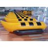 Buy cheap Banana Boat Inflatable 0.9mm PVC 3 Person Blow Up Water Toys For Lake And Sea from wholesalers