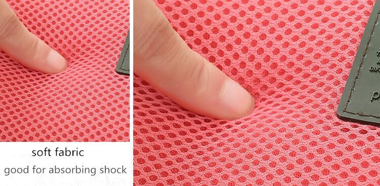 Soft feeling EVA foam bag mesh bag with sponge shockproof bag for digital camera