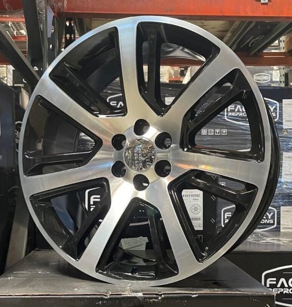 Buy cheap 24" New Escalade Black Machine Wheels Rims 4738 For Yukon Denali 2WD 4WD from wholesalers