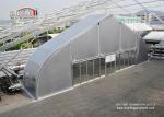 Transparent Curved TFS Tents with Metal Frame and Waterproof Clear Roof