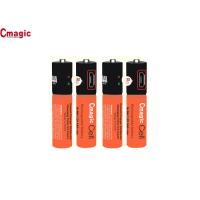 Buy cheap 450mAh NIMH USB AA Battery , High Capacity Usb Battery Long Operation Life product