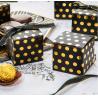 Buy cheap Gold And Sliver Stamping Christmas Gift Box With Ribbon Luxury Style from wholesalers