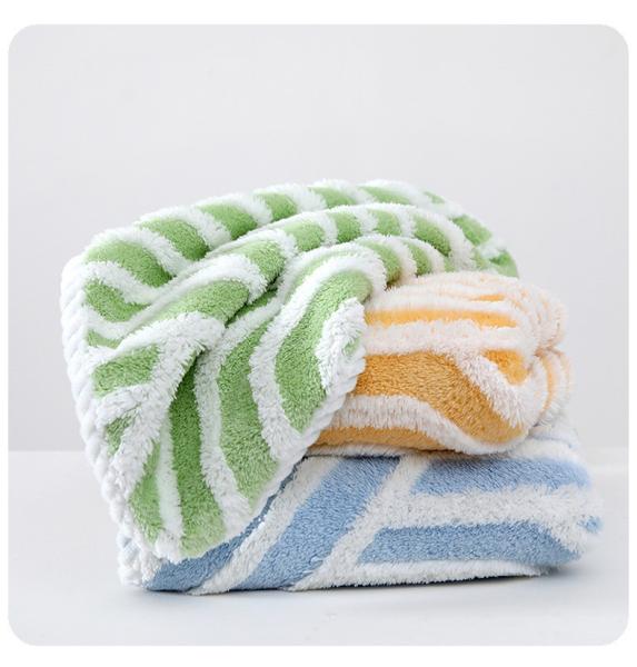 Buy cheap Thickened Woven Sustainable Jacquard Coral Fleece Dishcloth Microfiber Cleaning Rag from wholesalers