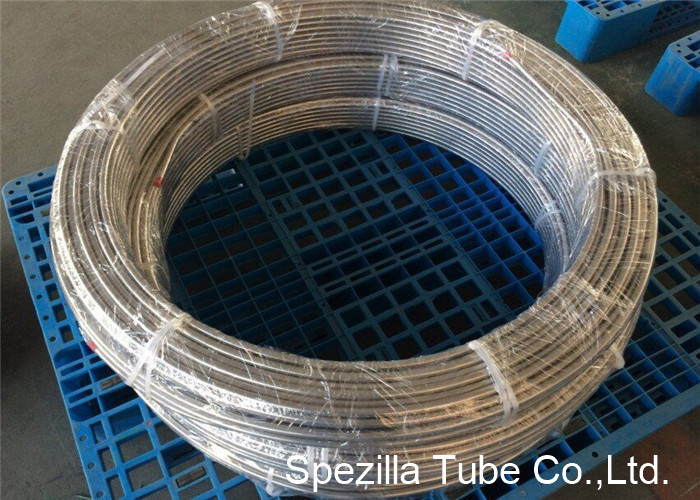 TP316L Seamless custom stainless steel tubing Cold Drawn 3/8'' X 0.035''