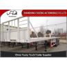 Buy cheap Carbon Steel 3 Axles 40 Ft 45 Ft Lowboy Flatbed Trailer Transport 60 Tons from wholesalers