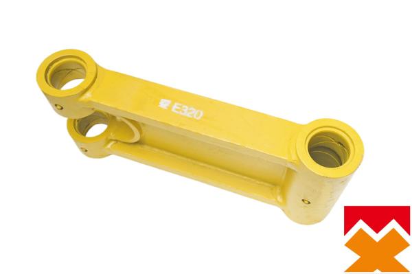 Buy cheap Wear Resistance E320 Excavator H Link 50Mn Material Undercarriage Parts from wholesalers