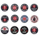 Twill Cotton Polyester Custom Embroider Patch Service For Dog Vest