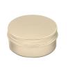 Buy cheap 60g 80g 100g 120g Lotion White Aluminum Jar Metal Tin Container from wholesalers
