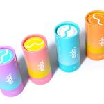OEM Brand Organic Cylinder Cardboard Tube Food Packaging Custom Loose Tea Bag
