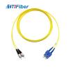 Buy cheap 9/125 G652D G657A SC/UPC-FC/UPC Duplex Singlemode Fiber OPtic Patchcord from wholesalers