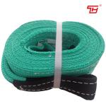 Truck Emergency Snatch Polyester Heavy Tow Strap Capacity 1T 20T