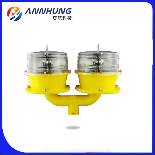Buy cheap Solar Aviation Obstruction Light ICAO Solar High Buliding Warning Lights L810 Double Obstacle Light from wholesalers