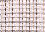 Brass Wire Decorative Woven Wire Mesh Woven Metal Mesh For Furniture 36m